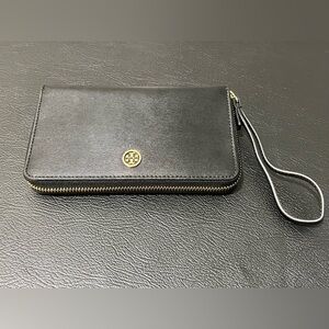 Tory Burch Black Wristlet